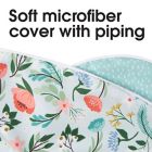 Alternate image 2 for Boppy&reg; Premium Nursing Pillow Cover in Mint Flower Shower
