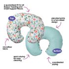 Alternate image 3 for Boppy&reg; Premium Nursing Pillow Cover in Mint Flower Shower