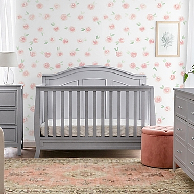 DaVinci Emmett 4-in-1 Convertible Crib in Grey. View a larger version of this product image.