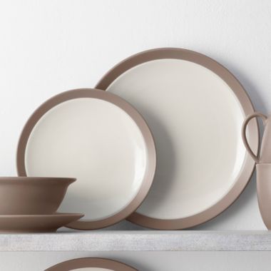 Noritake&reg; Colorwave Curve 16-Piece Dinnerware Set in Clay. View a larger version of this product image.