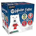 Alternate image 11 for Winter Coffee Variety Pack K-Cup&reg; Pods 40-Count