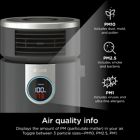 Alternate image 14 for Shark&reg; 3-in-1 Air Purifier, Heater & Fan with NanoSeal HEPA in Black