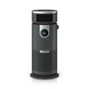 Shark&reg; 3-in-1 Air Purifier, Heater & Fan with NanoSeal HEPA in Black