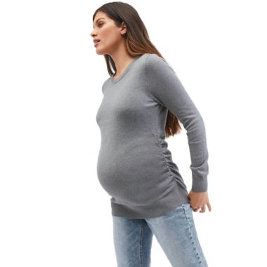 Motherhood Maternity X-Large Classic Crew Neck Maternity Sweater. View a larger version of this product image.
