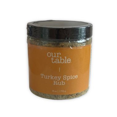 Our Table&trade; 6 oz. Turkey Rub. View a larger version of this product image.