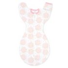 Alternate image 0 for Swaddle Designs Size 0-3M Pink Floral Arms Up Half-Length Sleeves Transitional Swaddle Sack