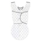 Alternate image 0 for Swaddle Designs Size 0-3M Tiny Hedgehogs Arms Up Half-Length Sleeves Omni Swaddle Sack in Black