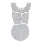 Alternate image 0 for Swaddle Designs Size 0-3M Arms Up Half-Length Sleeves Omni Swaddle Sack in Grey