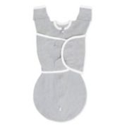 Swaddle Designs Size 0-3M Arms Up Half-Length Sleeves Omni Swaddle Sack in Grey