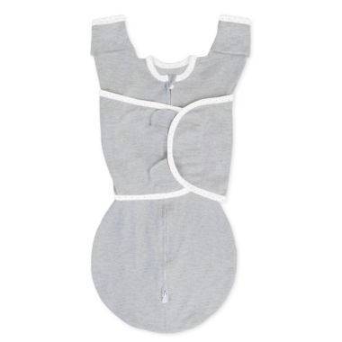 Swaddle Designs Size 0-3M Arms Up Half-Length Sleeves Omni Swaddle Sack in Grey. View a larger version of this product image.
