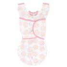 Alternate image 0 for Swaddle Designs Size 0-3M Floral Arms Up Half-Length Sleeves Omni Swaddle Sack in Pink
