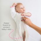 Alternate image 8 for Swaddle Designs Size 0-3M Pink Geo Arms Up Half-Length Sleeves Transitional Swaddle Sack
