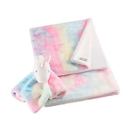 UGG® Polar Tie Dye Unicorn Lovey and Blanket Gift Set