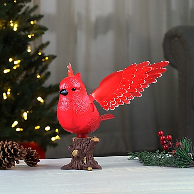 Mr. Christmas®  Animated Cardinal Tree Topper in Red | Bed Bath &  Beyond