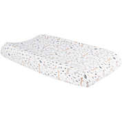 Trend Lab&reg; Mystical Forest Deluxe Flannel Changing Pad Cover in White/Brown