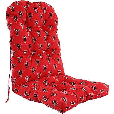 Texas Tech University Red Raiders Adirondack Chair Cushion. View a larger version of this product image.