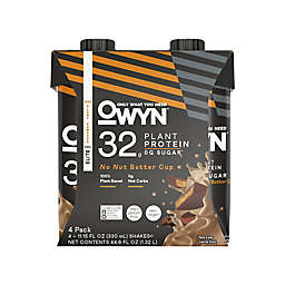 OWYN™ 4-Pack 11.5 fl. oz. Pro Elite 32g No Nut Butter Cup Plant Protein Shakes