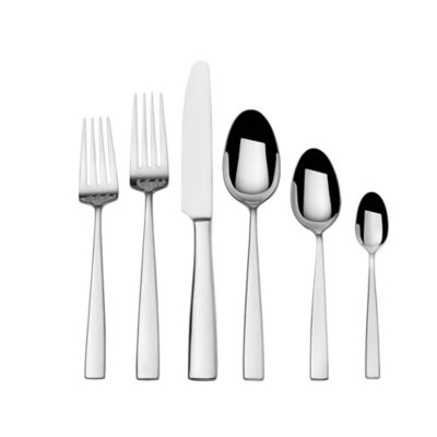 Mikasa Everett 101-Piece Flatware Set Silver