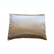 Morning Glamour Satin Standard Pillowcase in Taupe