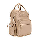 Alternate image 1 for JuJuBe&reg; Million Pockets Deluxe Backpack Diaper Bag in Driftwood