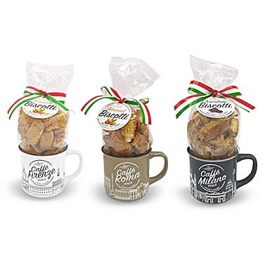 Biscotti and Ceramic Mug Gift Set. View a larger version of this product image.