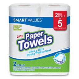 Harmon® Face Values™ 2-Count Big Rolls Ultra Strong 2-Ply Paper Towels in Choose-A-Size