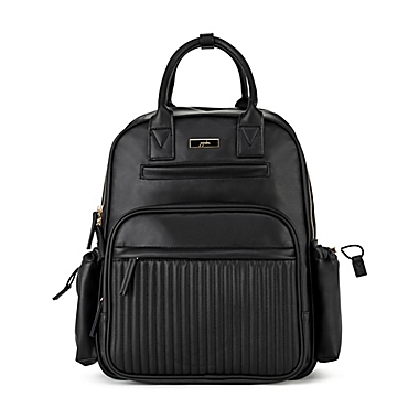 JuJuBe&reg; Million Pockets Deluxe Backpack Diaper Bag in Black. View a larger version of this product image.