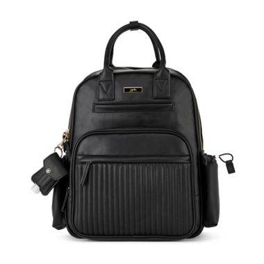 JuJuBe&reg; Million Pockets Deluxe Backpack Diaper Bag in Black. View a larger version of this product image.