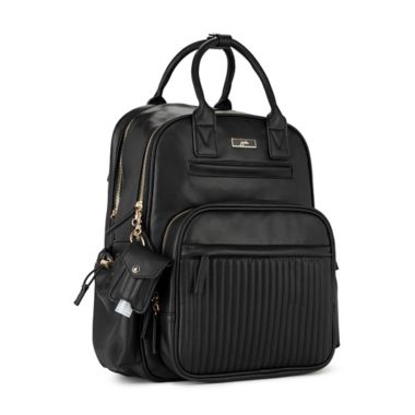 JuJuBe&reg; Million Pockets Deluxe Backpack Diaper Bag in Black. View a larger version of this product image.