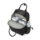 Alternate image 6 for JuJuBe&reg; Million Pockets Deluxe Backpack Diaper Bag in Black