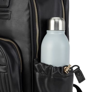 JuJuBe&reg; Million Pockets Deluxe Backpack Diaper Bag in Black. View a larger version of this product image.