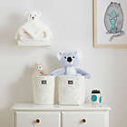 Alternate image 4 for UGG&reg; 2-Piece Dylan Ribbed Faux Fur Lovey and Blanket Gift Set in Snow