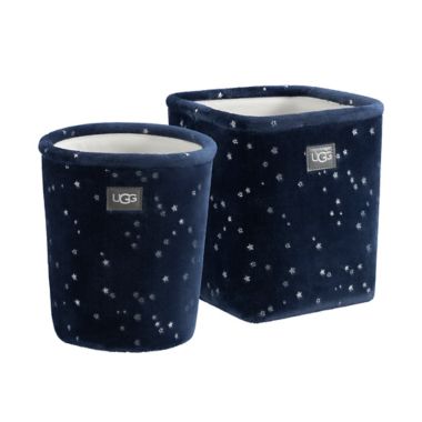 UGG&reg; Avery Storage Bins in Navy (Set of 2). View a larger version of this product image.