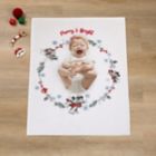 Alternate image 2 for Disney&reg; Merry and Bright Mickey and Minnie Mouse Photo Op Baby Blanket in White