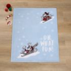 Alternate image 1 for Disney&reg; Mickey &amp; Minnie Mouse "Oh, What Fun!" Christmas Baby Blanket