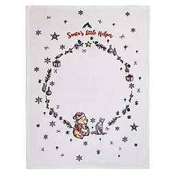 Disney® Winnie the Pooh "Santa's Little Helper" Christmas Baby Blanket