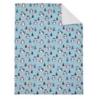 Alternate image 6 for NoJo&reg; Penguin Christmas 2-Piece Sherpa Baby Blanket &amp; Security Blanket Set in Blue