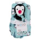 Alternate image 8 for NoJo&reg; Penguin Christmas 2-Piece Sherpa Baby Blanket &amp; Security Blanket Set in Blue