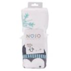 Alternate image 2 for NoJo&reg; Penguin Let It Snow Polyester Photo Op Baby Blanket in White