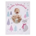 Alternate image 1 for NoJo&reg; Winter Wonderland Polyester Photo Op Baby Blanket in White