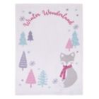 Alternate image 0 for NoJo&reg; Winter Wonderland Polyester Photo Op Baby Blanket in White