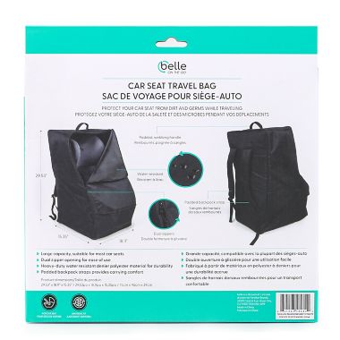 Belle ON THE GO Car Seat Travel Bag. View a larger version of this product image.