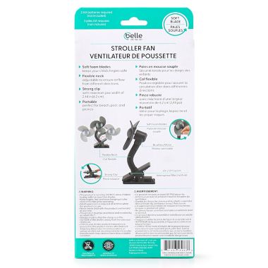 Belle ON THE GO Soft Blade Fan. View a larger version of this product image.