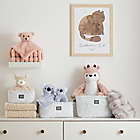 Alternate image 4 for UGG&reg; 2-Piece Dylan Ribbed Faux Fur Lovey and Blanket Gift Set in Peach