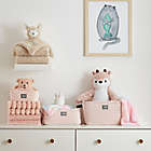 Alternate image 5 for UGG&reg; 2-Piece Dylan Ribbed Faux Fur Lovey and Blanket Gift Set in Peach