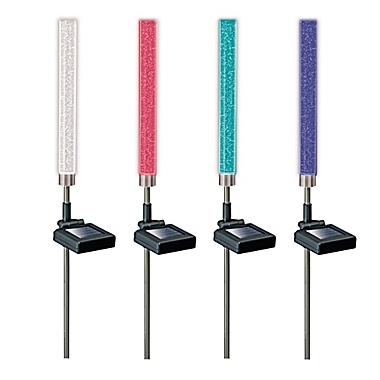 Bell + Howell Glimmer Stick Pathway Lights (Set of 4). View a larger version of this product image.