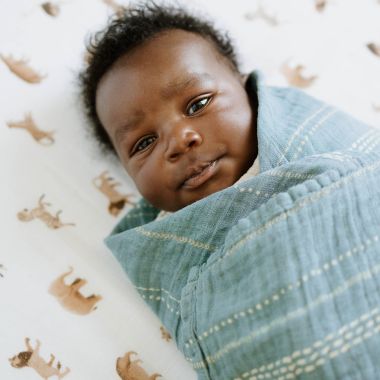 Little Unicorn&reg; 2-Pack Organic Cotton Muslin Swaddle Blankets. View a larger version of this product image.