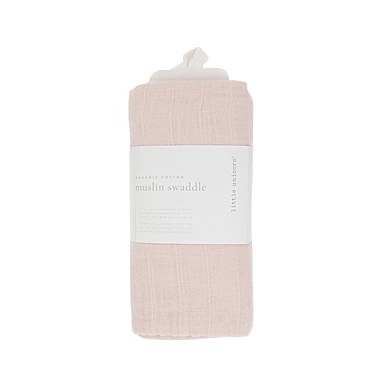 Little Unicorn&reg; Organic Cotton Muslin Swaddle Blanket in Rosie. View a larger version of this product image.