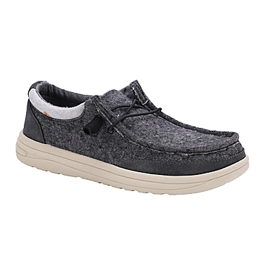 Lamo&reg; Justin Size 7 Men&#39;s Casual Shoe in Black. View a larger version of this product image.