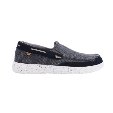 Lamo Size 9 Calvin Shoe in Navy. View a larger version of this product image.